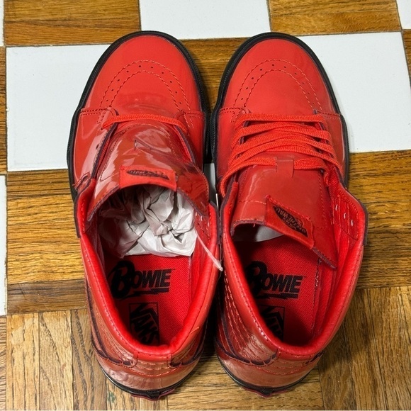 Vans Sk8-Hi Platform 2 David Bowie Ziggy Stardust Sneaker Size 6 Women - Picture 7 of 11